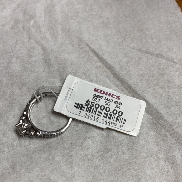 Vera Wang WG 14KT Natural Diamond Ring 3/4 CTTW - Picture 9 of 9